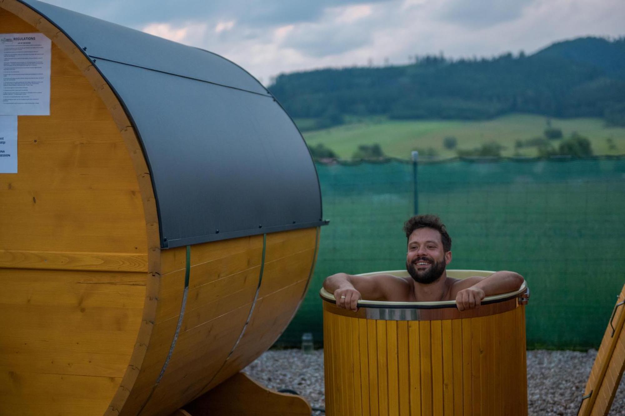 Rajska Polana Domki Premium ,Na Odludziu Z Prywatna Balia Z Jacuzzi I Sauna ,Cisza,Rowery Elektryczne,Gory,Astroprzygoda,- Adrspach, Skalne Miasto, Zamek Ksiaz,Andrzejowka,Karpacz, Sniezka,Janskie Laznie,Pec Mieroszow Exterior photo